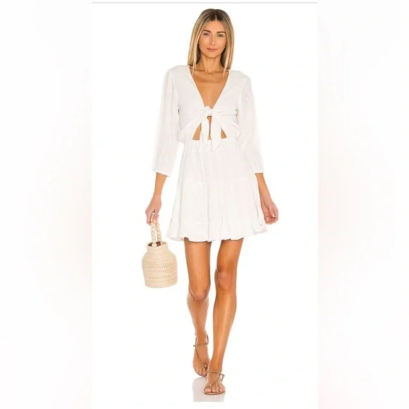 L*SPACE REVOLVE STAY GOLDEN DRESS - NWT - Picture 3 of 16